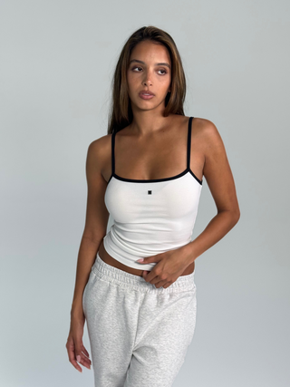 Celine Tank Top - White