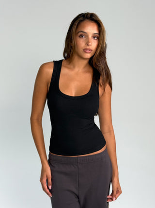 Sorella Tank Top - Black