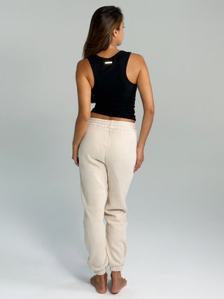 Plush Sweatpants - Chai Beige