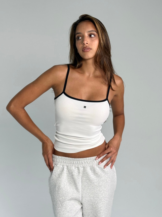 Celine Tank Top - White