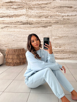 Signature Plush Sweatpants - Azure
