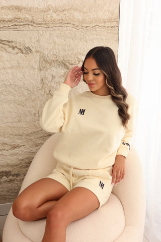 Signature Plush Sweatshirt - Cream