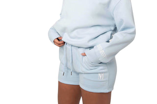 Signature Plush Shorts - Azure
