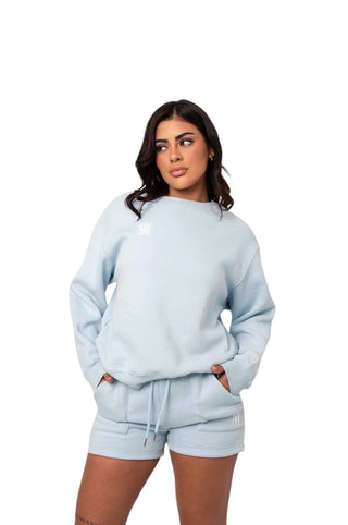 Signature Plush Sweatshirt - Azure
