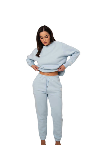 Signature Plush Sweatpants - Azure