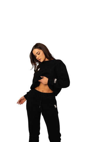 Signature Plush Sweatshirt - Black