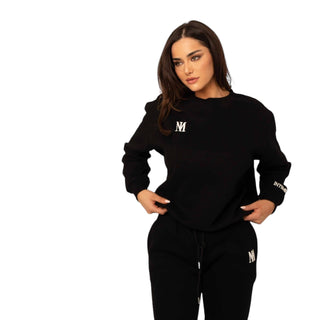Signature Plush Sweatshirt - Black