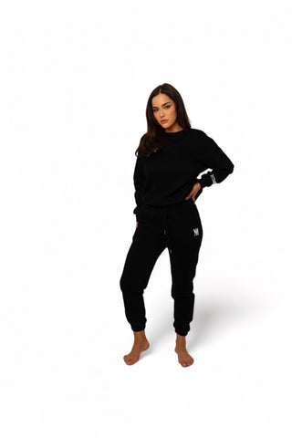 Signature Plush Sweatpants - Black